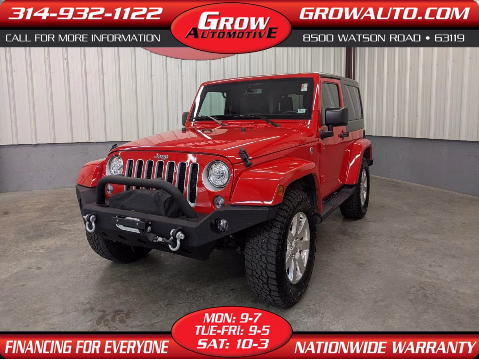 2017 Jeep Wrangler Sahara's photo