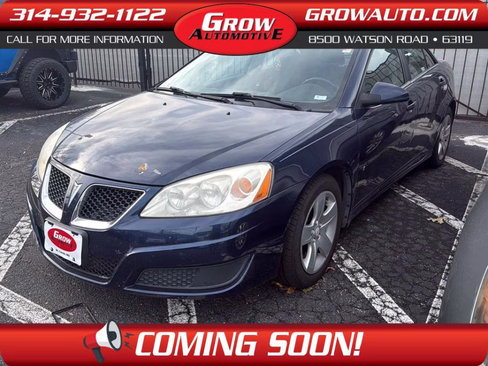 2010 Pontiac G6 2.4 G6 Sedan's photo